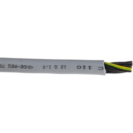 1 Reel of 50 M - RS PRO Control Cable, 12 Cores, 1 mm², YY, Unscreened, 50m, Grey PVC Sheath, 17 AWG