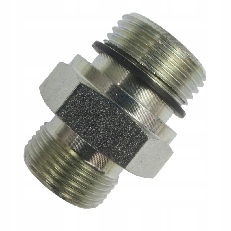 Straight hydraulic connector aa m27x 2