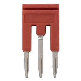 10 pcs - XW5S Short Bar for use with XW5G-P1.5-3 Grounding Terminal Block, XW5T-P1.5-3 Feed Through Terminal Block