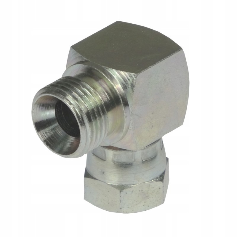 Hydraulic connector elbow AB M18x1
