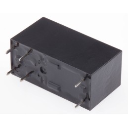 1 pcs - Omron PCB Mount Power Relay, 5V dc Coil, 16A Switching Current, SPST