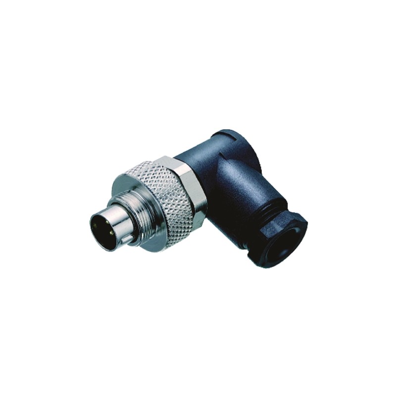 50 pcs - binder Circular Connector, 4 Contacts, Cable Mount, M9 Connector, Plug, Male, IP67, 712 Series