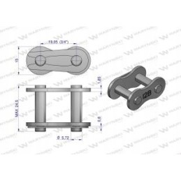 Chain lock 12b 1 1 3 4 Warynski