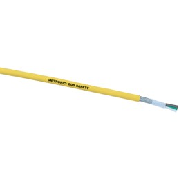 1 Reel of 50 M - Lapp UNITRONIC BUS SAFETY Data Cable, 3 Cores, 0.75 mm², Screened, 50m, Yellow, 18 AWG