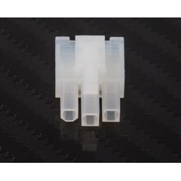 125 pcs - Molex, Mini-Fit Jr Female Connector Housing, 4.2mm Pitch, 3 Way, 1 Row