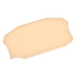 10 pcs - RS PRO End Cover for Use with 4 mm Terminal ZAP 4/3A