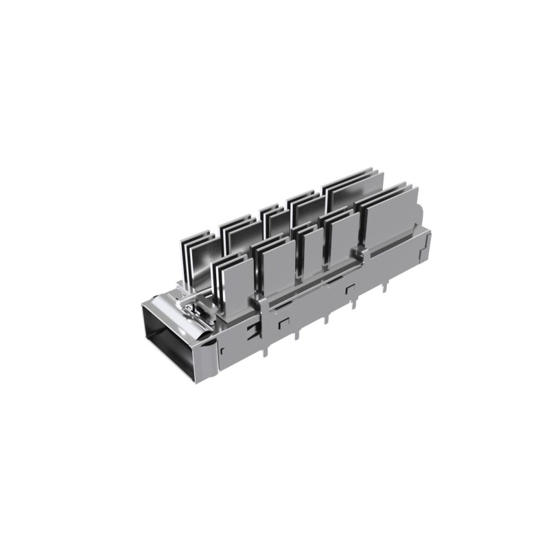 1 pcs - Amphenol Communications Solutions QSFP-DD I/O Connector Plug 76-Position, UE36C1621106A4A