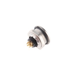 50 pcs - binder Circular Connector, 4 Contacts, Panel Mount, M9 Connector, Socket, Female, IP67, 712 Series