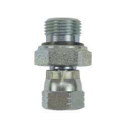 Straight hydraulic connector ba g3 8
