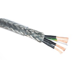 1 Reel of 50 M - Lapp ÖLFLEX CLASSIC 110 CY Control Cable, 4 Cores, 2.5 mm², CY, Screened, 50m, Transparent PVC Sheath, 13 AWG