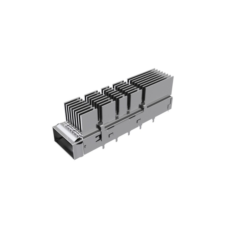 1 pcs - Amphenol Communications Solutions QSFP-DD I/O Connector Plug 76-Position, UE36C1660005A4A