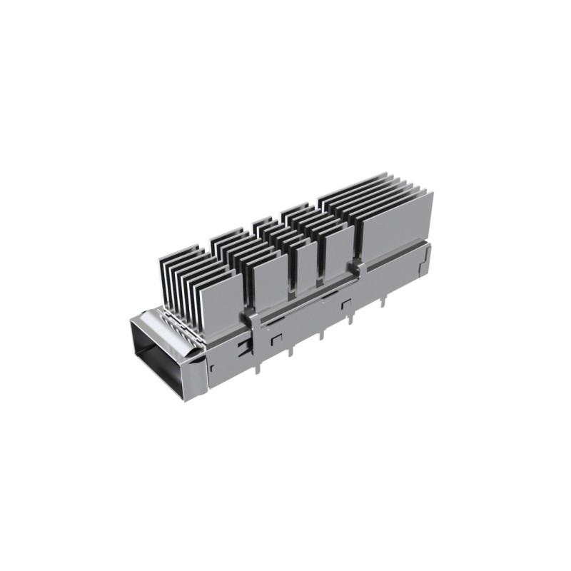 1 pcs - Amphenol Communications Solutions QSFP-DD I/O Connector Plug 76-Position, UE36D1620005A4A