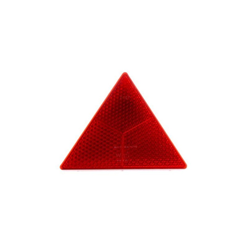 Red reflective triangle
