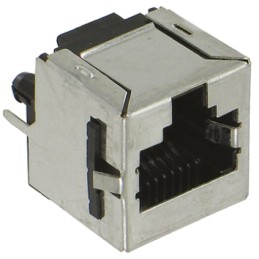 1 pcs - TE Connectivity 5557730 Series Female RJ45 Connector, PCB Mount, Cat3