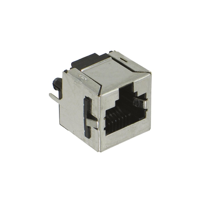 1 pcs - TE Connectivity 5557730 Series Female RJ45 Connector, PCB Mount, Cat3