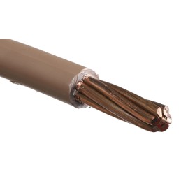 1 Reel of 50 M - RS PRO Brown 35 mm² Hook Up Wire, 7/2.52 mm, 50m