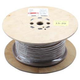 1 Reel of 50 M - RS PRO Brown 35 mm² Hook Up Wire, 7/2.52 mm, 50m