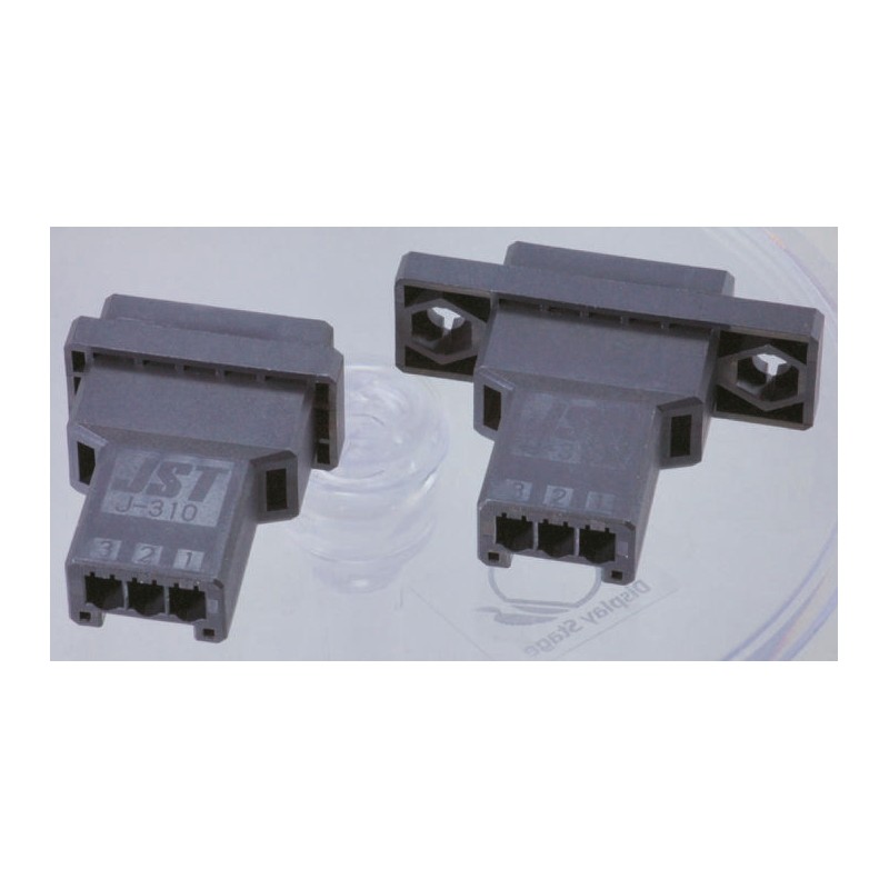 10 pcs - JST Male Connector Housing, 3.81mm Pitch, 3 Way, 1 Row