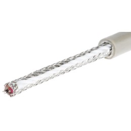 1 Reel of 50 M - Alpha Wire Multicore Data Cable, 0.81 mm², 4 Cores, 18 AWG, Screened, 50m, Grey Sheath