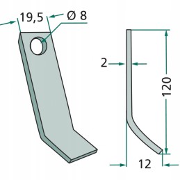 Noz brigade 18063 agr 51