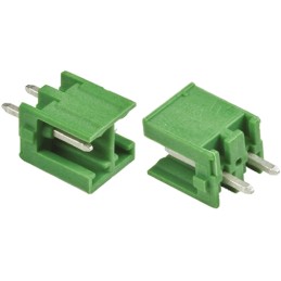 10 pcs - TE Connectivity 3.5mm Pitch 2 Way Pluggable Terminal Block, Header, Through Hole, Solder Termination