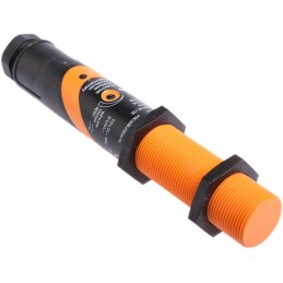 1 pcs - ifm electronic Capacitive Barrel-Style Proximity Sensor, M18 x 1, 8 mm Detection, 20 - 250 V ac/dc, IP65