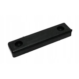 Rubber bumper 170x40x20 2 holes