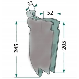 Kuhn Nodet n1001110 fertilizer sowing coulter