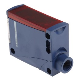 1 pcs - Telemecanique Sensors Multimode Photoelectric Sensor, Block Sensor, 1.3 m, 2 m, 11 m, 40 m Detection Range