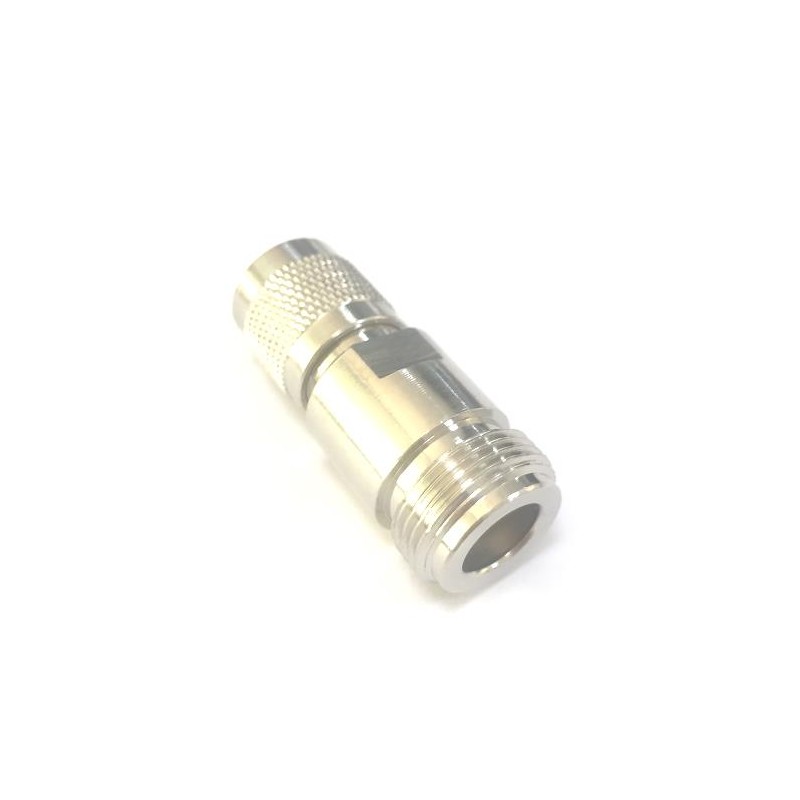 1 pcs - RS PRO Straight 50Ω Coaxial Adapter TNC Plug to Type N Socket 6GHz