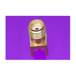 1 pcs - Molex, jack PCB Mount SMA Connector, 50Ω, Solder Termination, Straight Body
