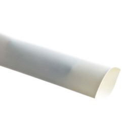 1 Reel of 91 - TE Connectivity Halogen Free Heat Shrink Tubing, White 12.7mm Sleeve Dia. x 91m Length 2:1 Ratio, CGPT Series