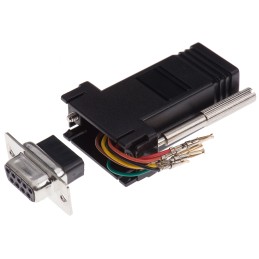 1 pcs - RS PRO D Sub Adapter Female 9 Way D-Sub to Female RJ11
