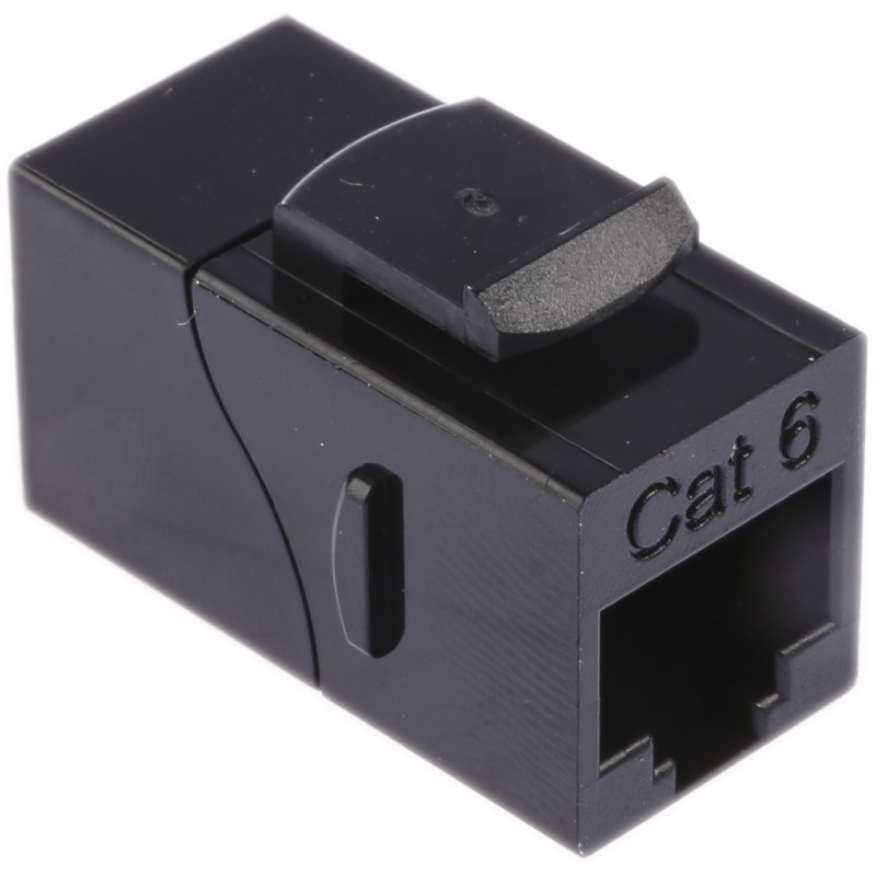 1 pcs - MH Connectors MH3101 Series Single-Port RJ45 Coupler, Cat6, UTP
