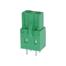 10 pcs - RS PRO 5.08mm Pitch 2 Way Pluggable Terminal Block, Plug, Through Hole, Screw Termination