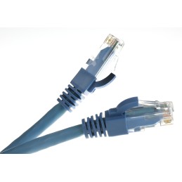 1 pcs - RS PRO Cat6 Male RJ45 to Male RJ45 Ethernet Cable, U/UTP, Blue LSZH Sheath, 1m