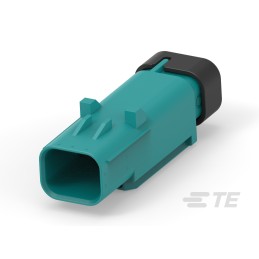 1 pcs - TE Connectivity, AMPSEAL 16 Connector Housing Plug 1 Way, Crimp Termination