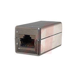 1 pcs - Cinch Connectors Single-Port RJ45 Female Coupler, Cat5e, Shielded