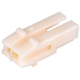 10 pcs - TE Connectivity, EI Female Connector Housing, 2.5mm Pitch, 2 Way, 1 Row