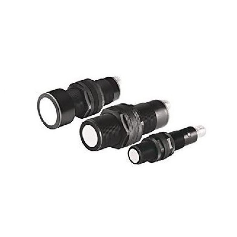 1 pcs - Allen Bradley Ultrasonic Barrel-Style Proximity Sensor, M18 x 1, 100 - 900 mm Detection, Analogue, PNP Output,