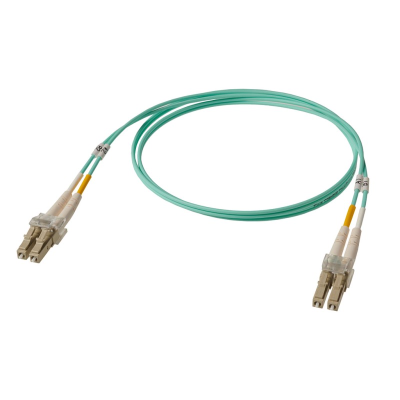 1 pcs - Molex LC to LC Multi Mode Fibre Optic Cable, 50/125μm, 1m