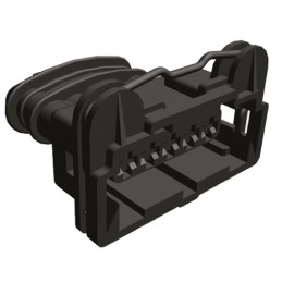 1 pcs - TE Connectivity, Junior Power Timer Automotive Connector Socket 5 Way, Solder Termination