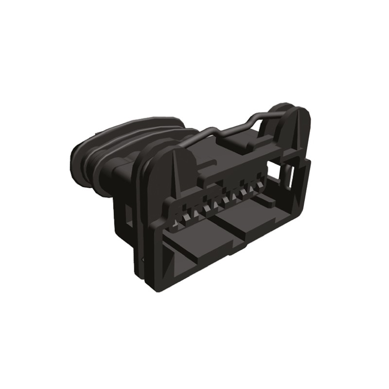 1 pcs - TE Connectivity, Junior Power Timer Automotive Connector Socket 5 Way, Solder Termination