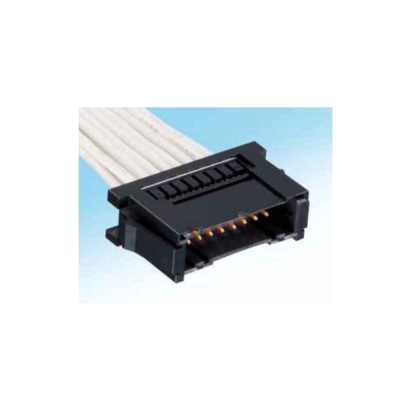 10 pcs - Hirose, DF51 Male Connector Housing, 2mm Pitch, 14 Way, 2 Row