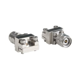 1 pcs - Bulgin Male/Female End Launch Circular Coaxial Connector, Plug In Termination, Straight Body