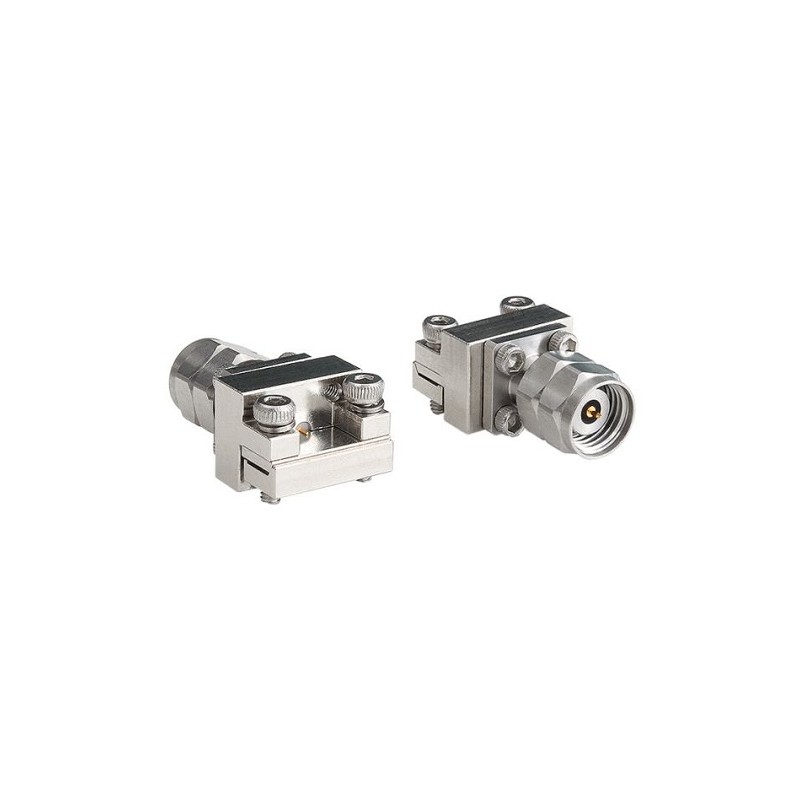 1 pcs - Bulgin Male/Female End Launch Circular Coaxial Connector, Plug In Termination, Straight Body