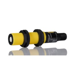 1 pcs - Banner Ultrasonic Barrel-Style Proximity Sensor, M18 x 1, 30 - 300 mm Detection, PNP & NPN Output, IP67