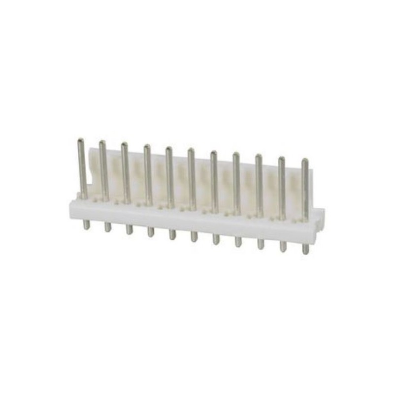 10 pcs - JST VH Series Top Entry Through Hole PCB Header, 11 Contact(s), 3.96mm Pitch, 1 Row(s), Shrouded