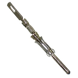 10 pcs - TE Connectivity Male Solder Circular Connector Contact, Wire Size 16 to12 AWG