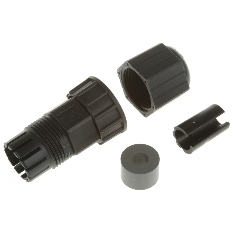 1 pcs - Amphenol Industrial RDP Series Male RJ45 Connector, Cable Mount